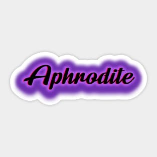 Aphrodite Sticker